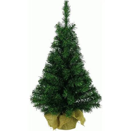 Mini Tree In Jute Bag 75cm by Kaemingk - Mill Race Garden Centre