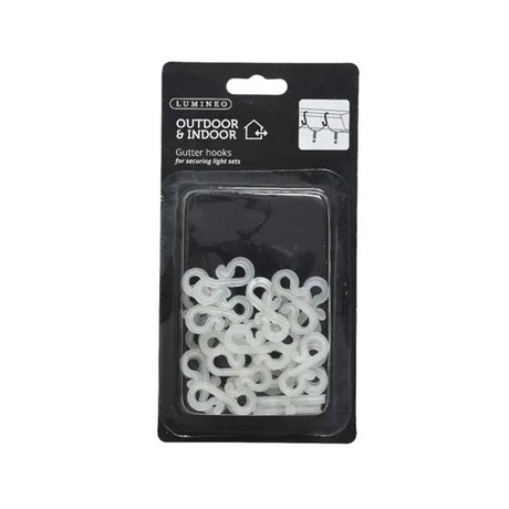 PLC Light String Gutter Hooks by Kaemingk - Mill Race Garden Centre