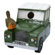 Vivid Arts Classic Defender resin birdhouse designed for wild birds, with a sturdy structure and natural finish.