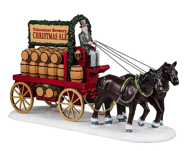 Christmas Ale Delivery Lemax Christmas Village Table Accent - Mill Race Garden Centre