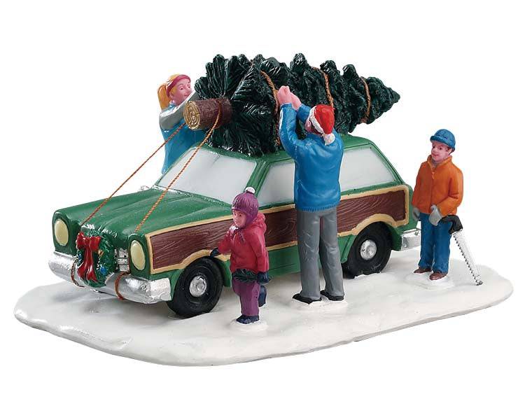 Christmas Tree Transport Lemax Christmas Village Table Accent