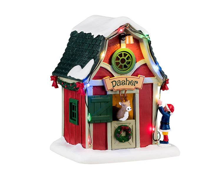 Dasher's Den Lemax Christmas Village Table Accent