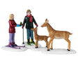 Friendly Wildlife Set of 4 Lemax Christmas Village Figurine - Mill Race Garden Centre
