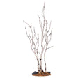 9 Inch Birch Tree Lemax Christmas Village Accessory - Mill Race Garden Centre