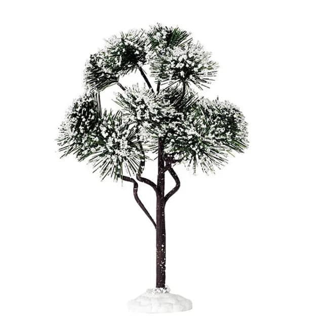 9 inch Mountain Pine Lemax Christmas Village Accessory - Mill Race Garden Centre