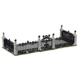 Bat Fence Gate Set Of 5 Lemax Spooky Town Accessory - Mill Race Garden Centre