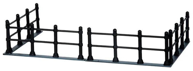 Canal Fence 4pcs Lemax Christmas Village Accessory - Mill Race Garden Centre