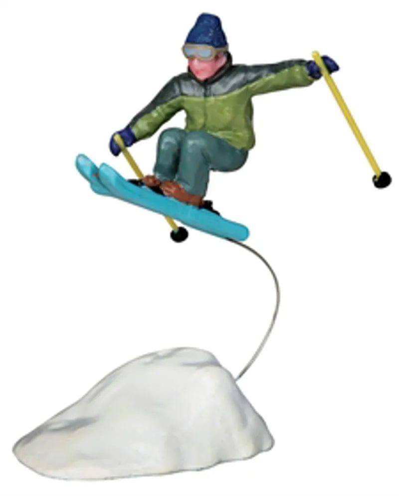 Catching Air Lemax Christmas Village Figurine - Mill Race Garden Centre