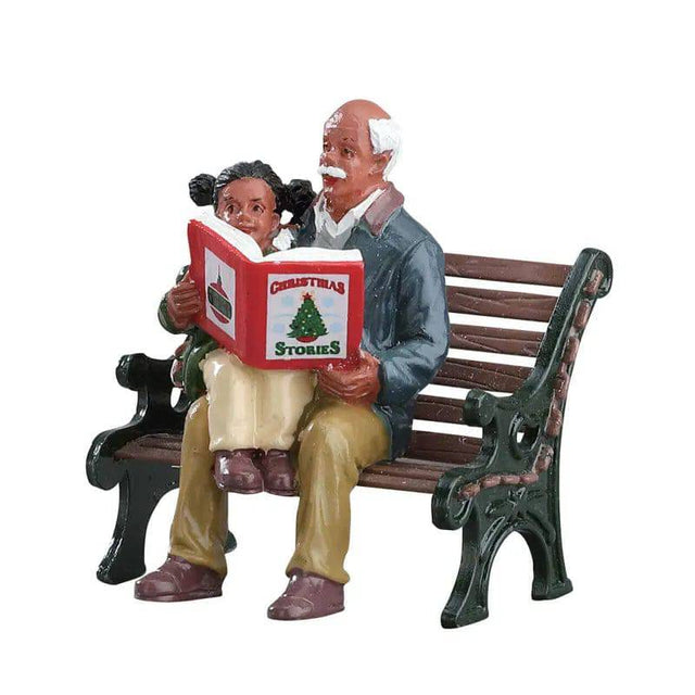 Christmas Stories Lemax Christmas Village Figurine - Mill Race Garden Centre
