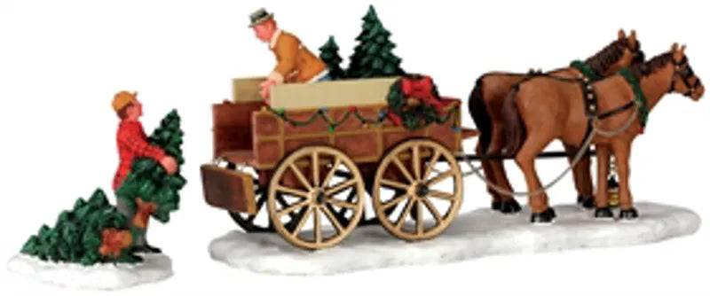 Christmas Tree Wagon 2pcs - Mill Race Garden Centre