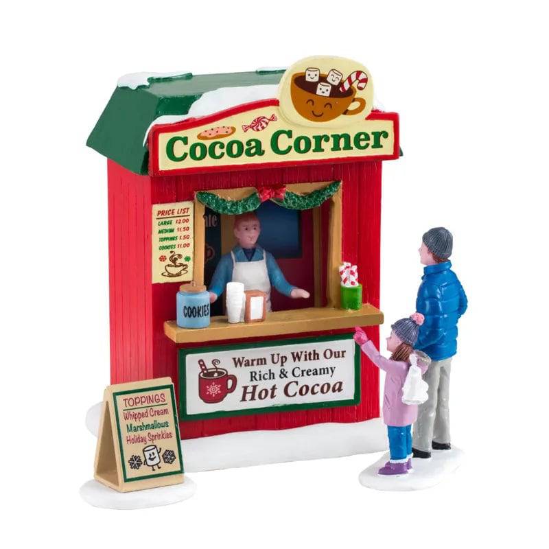 Cocoa Corner Set Of 3 Lemax Christmas Village Table Accent - Mill Race Garden Centre