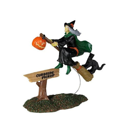 Curbside Pickup Lemax Spooky Town Figurine - Mill Race Garden Centre