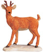Lemax Deer on the Hoof Christmas Village figurine featuring a detailed deer figure in a festive scene.