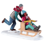 Family Snow Day Lemax Christmas Village Figurine - New for 2019. - Mill Race Garden Centre