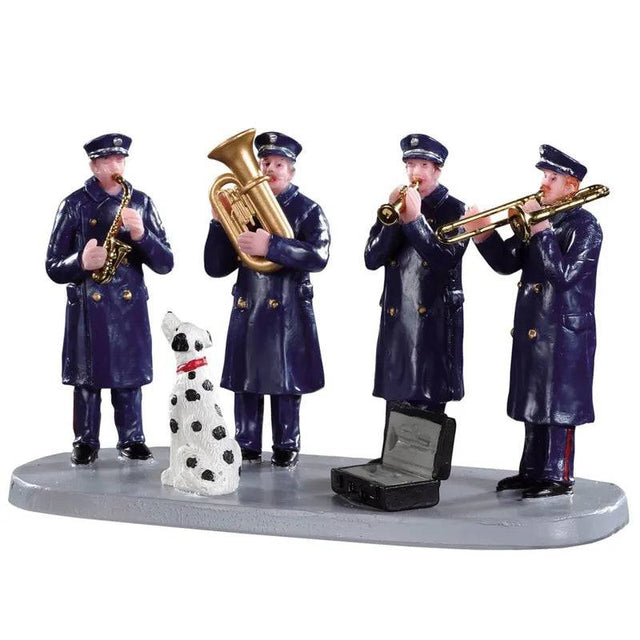 Firehouse Band Lemax Christmas Village Table Accent - Mill Race Garden Centre