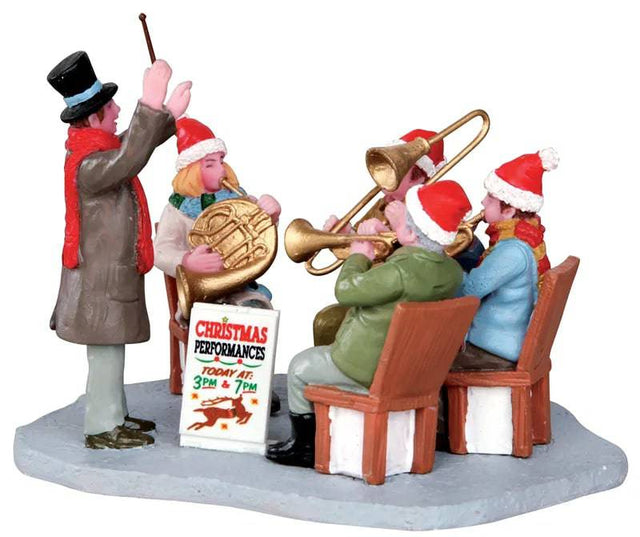 Gazebo Band Lemax Christmas Village Table Accent - Mill Race Garden Centre
