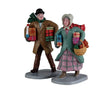 Gifts For The Grandchildren Set Of 2 Lemax Christmas Village Figurine - Mill Race Garden Centre