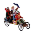 Go-Cart Racers Lemax Christmas Village Figurine - Mill Race Garden Centre