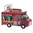 Lemax Johnnie's Hot Chocolate Christmas Village table accent featuring a cozy hot chocolate stand with festive holiday decorations.