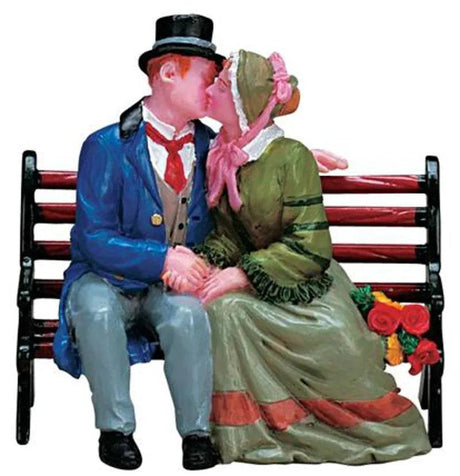 The Kiss Lemax Christmas Village Figurine - Mill Race Garden Centre