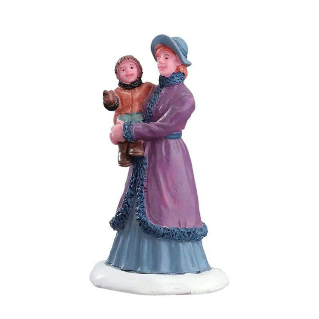 Morning Stroll Lemax Christmas Village Figurine - Mill Race Garden Centre