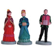 New Holiday Hats Set of 3 Lemax Christmas Village Figurine - Mill Race Garden Centre