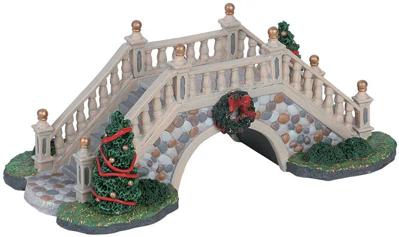 Park Footbridge Lemax Christmas Village Accessory - Mill Race Garden Centre