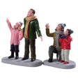 People Admiring Fireworks Set of 2 Lemax Christmas Village Figurine - Mill Race Garden Centre