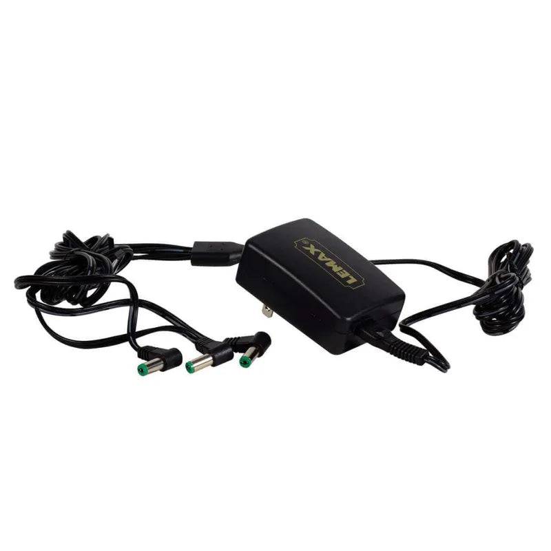 Power Adaptor 4.5V Black 3-Output Changeable Plug: Uk - Mill Race Garden Centre