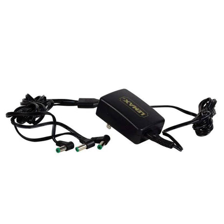 Power Adaptor 4.5V Black 3-Output Changeable Plug: Uk - Mill Race Garden Centre