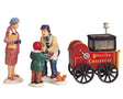 Roasted Chestnut Stand Set/4.Lemax Christmas Village Figurine - Mill Race Garden Centre