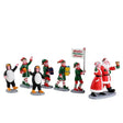 Santa'S Elf Parade Set Of 7 Lemax Christmas Village Table Accent - Mill Race Garden Centre