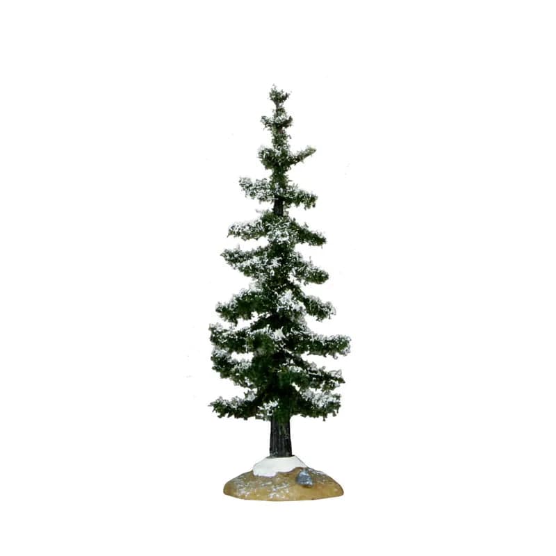 Small Blue Spruce Tree Lemax Christmas Village Accessory - Mill Race Garden Centre