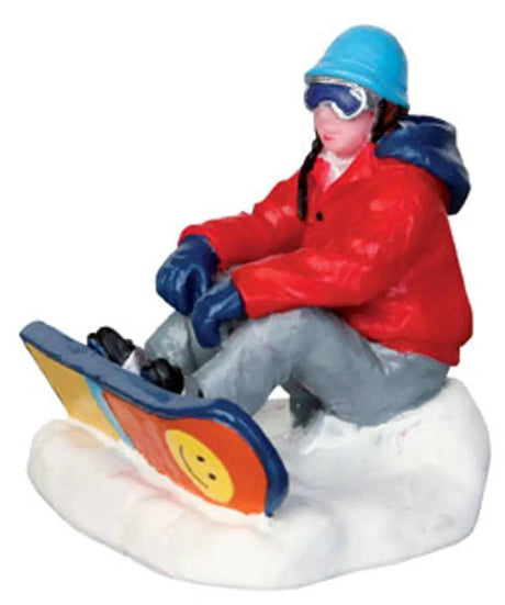 Snowboarding Breather Lemax Christmas Village Figurine - Mill Race Garden Centre