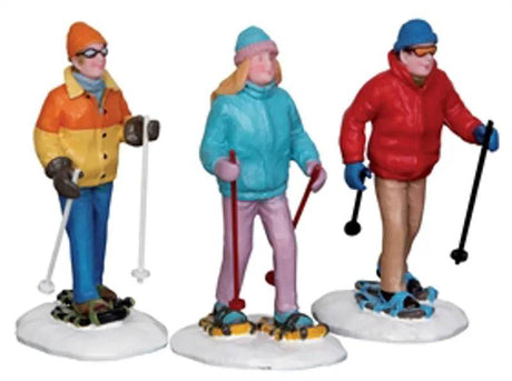 Snowshoe Walkers Lemax Christmas Village Figurine - Mill Race Garden Centre
