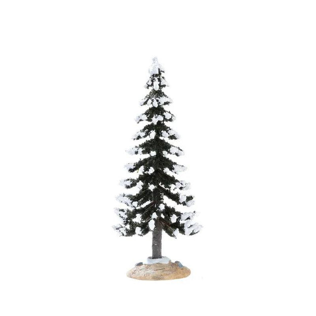 Snowy Layered Tree Lemax Christmas Village Accessory - Mill Race Garden Centre