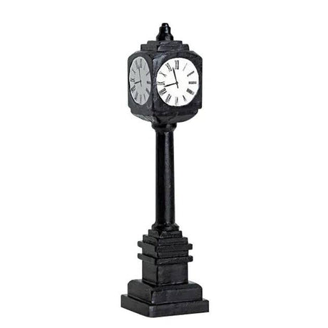 Street Clock Lemax Christmas Village Accessory - Mill Race Garden Centre