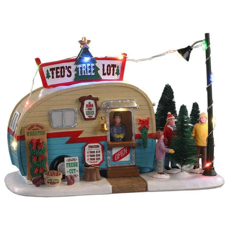 Ted'S Tree Lot B/O 4.5VLemax Christmas Village Table Accent - Mill Race Garden Centre