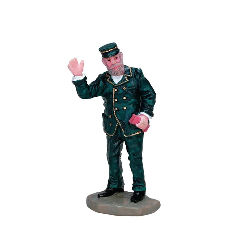 The Conductor Lemax Christmas Village Figurine - Mill Race Garden Centre