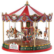 The Grand Carousel Lemax Christmas Village Sights and Sounds - Mill Race Garden Centre