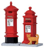 Lemax Victorian Mailboxes Christmas Village accessory featuring detailed, vintage-style mailboxes for holiday village display.