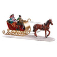Victorian Sleigh Ride Lemax Christmas Village Table Accent - Mill Race Garden Centre