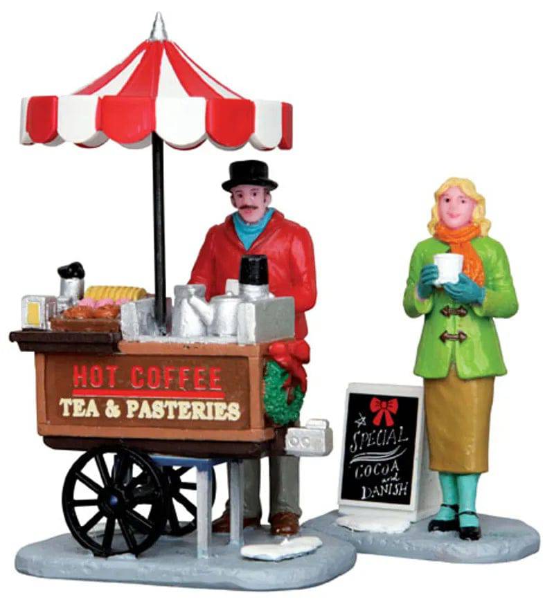 Winter Refreshments Set of 2 Lemax Christmas Village Figurine - Mill Race Garden Centre