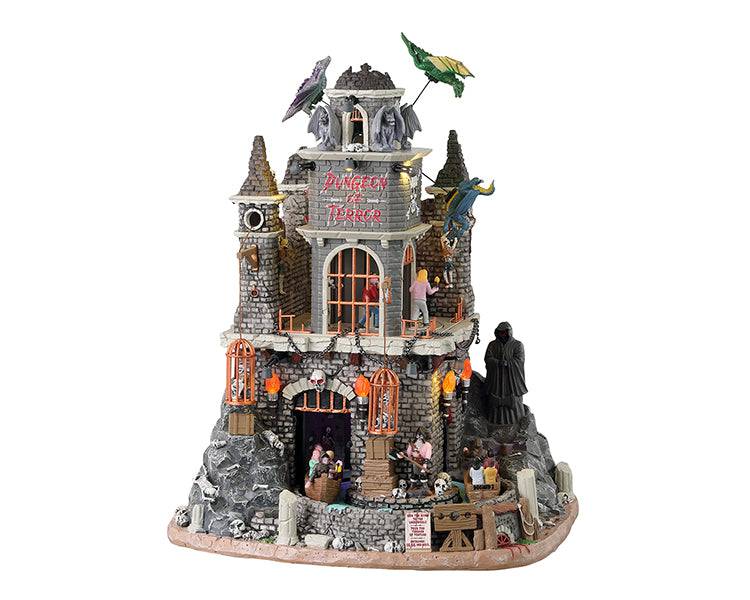 Dungeon Of Terror with 4.5V Adaptor Lemax Spooky Town Sights and Sounds