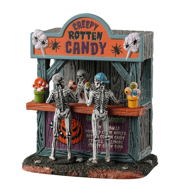 Rotten Candy Stand Lemax Spooky Town Table Accent - Mill Race Garden Centre