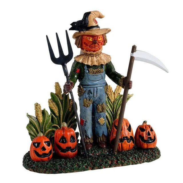 Scary Scarecrow Lemax Spooky Town Figurine - Mill Race Garden Centre