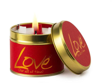 Scented Candle Tin Love - Mill Race Garden Centre