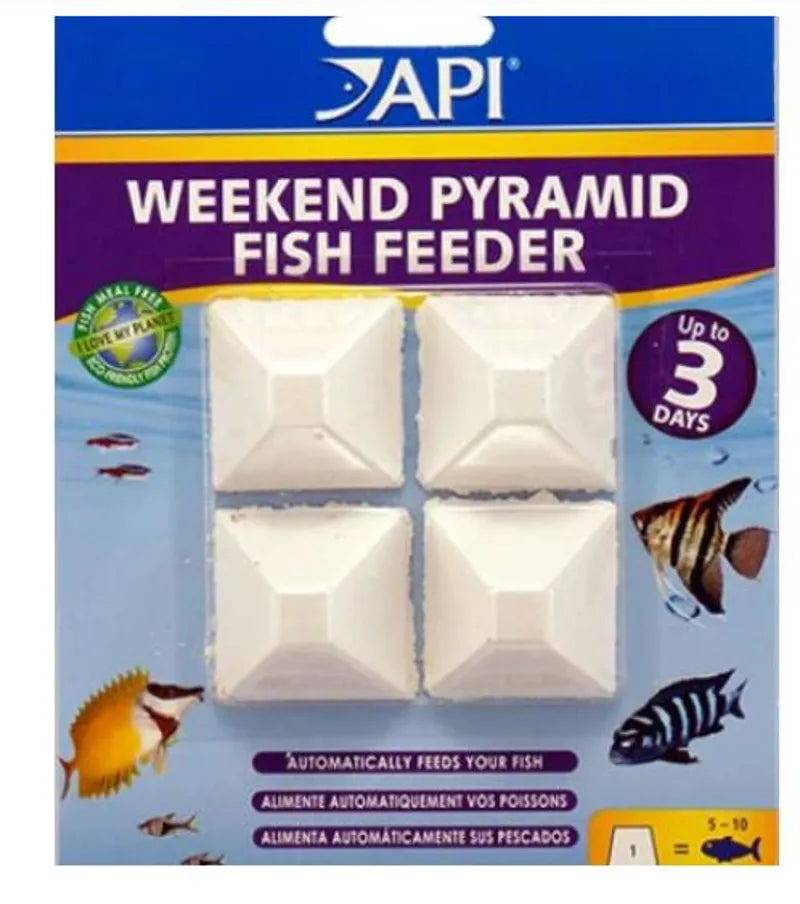 API Weekend Pyramid 3 Day Fish Feeder