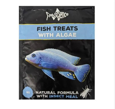 FishScience Fish Treats With Algae 9g - Mill Race Garden Centre
