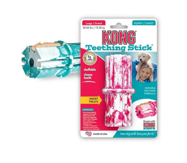 Kong Puppy Teething Stick Small Dog Toy - Mill Race Garden Centre